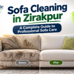 Sofa Cleaning Before and After in Zirakpur